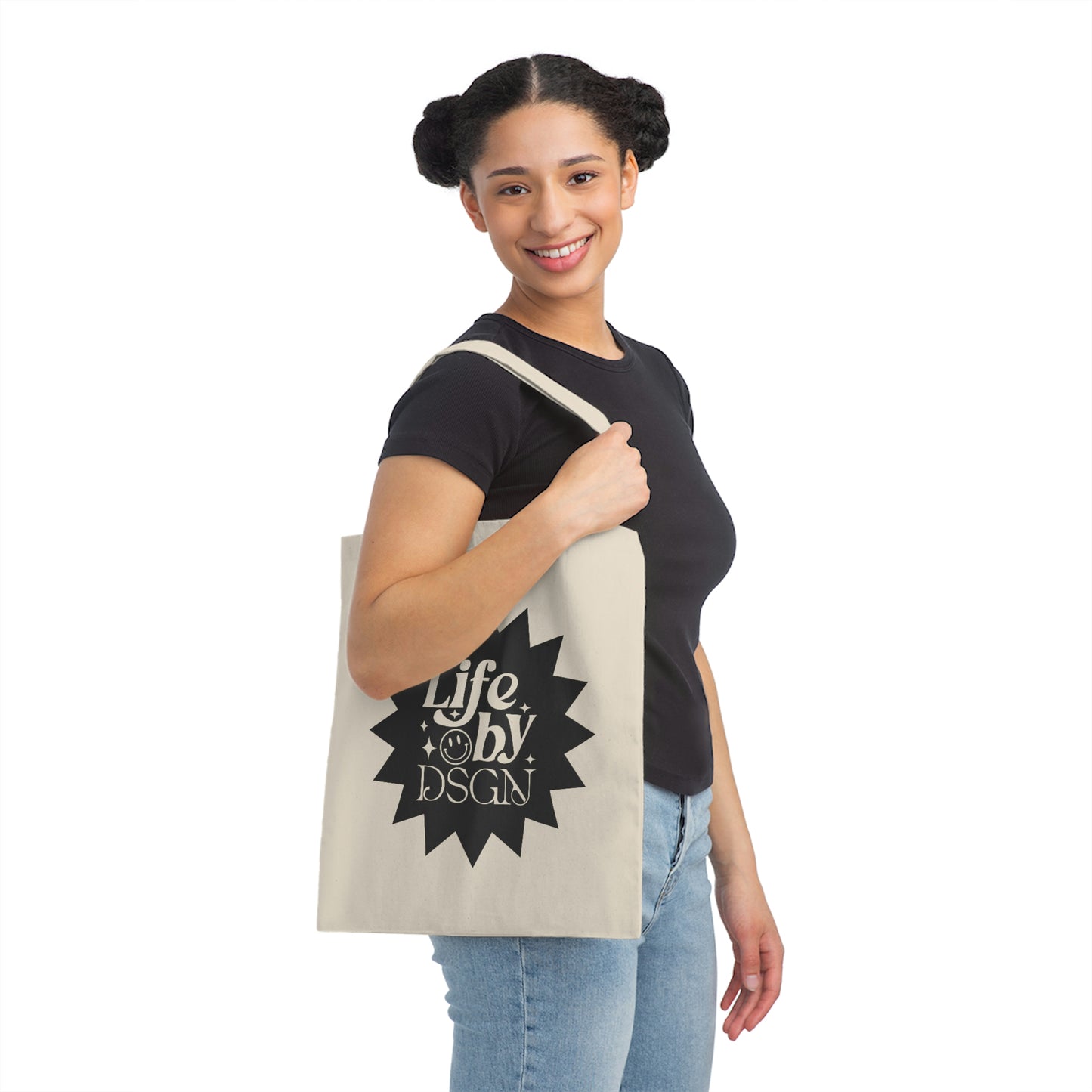 Life By Dsgn Canvas Tote Bag